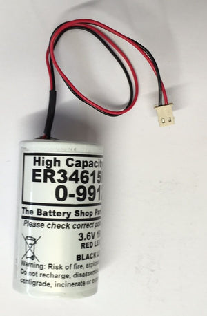 Eve ER34615-GL101 Lithium 3.6v 19Ah high capacity D battery (Visonic 0-9912-K, ER34615M/W200(A))