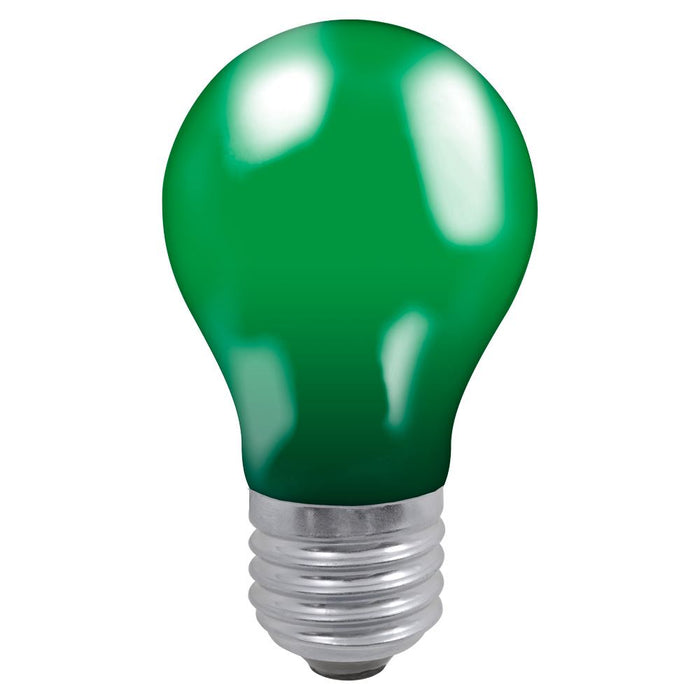 Crompton 25GES-GLZ - Colourglazed GLS • 25W • Green • ES-E27