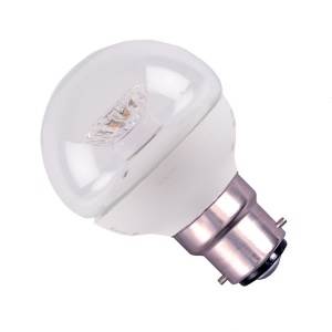 240v 4w Bacc2 LED Clear 2700K 250lm Non Dimmable - Bell - 05708 LED Round Ball - Non Dimmable Bell - The Lamp Company