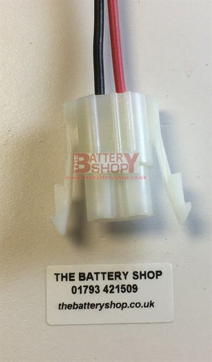 GL125R connector (Emergency Lighting Battery AMP PLUG connector, +Pin2 )