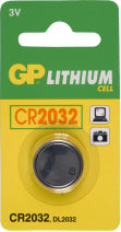 GP CR2032 3v lithium coin cell battery (Visonic SPD-1000 Art Protection Sensor Battery*)