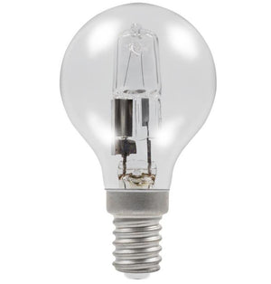 Casell GB18SES-H-CA - Golf Ball 18w E14/SES 240v Clear Energy Saving Halogen Light Bulb