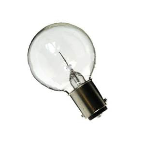12v 60w Ba15d Round G38X56mm Clear Axial Auto / Car Bulbs Other - The Lamp Company