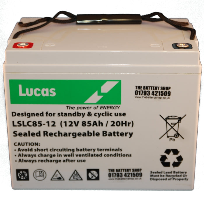 LSLC85-12 12v 85Ah Cyclic and Standby Battery