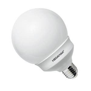 PLCG20ES-82-GE - 240v 20w E27 Col:82 G120X190mm Energy Saving Light Bulbs GE Lighting - The Lamp Company