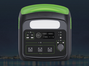 NECESPOW N1200 1280Wh/1200W Portable Power Station Solar Generator  Easy Control Gear - The Lamp Company