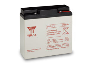 NP17-12iFR Yuasa 12v 17Ah Lead Acid Battery Yuasa NP Industrial Batteries The Lamp Company - The Lamp Company