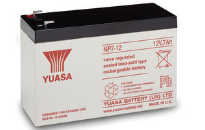 NP7-12 Yuasa 12v 7Ah Lead Acid Battery (NP7-12S) Yuasa NP Industrial Batteries The Lamp Company - The Lamp Company