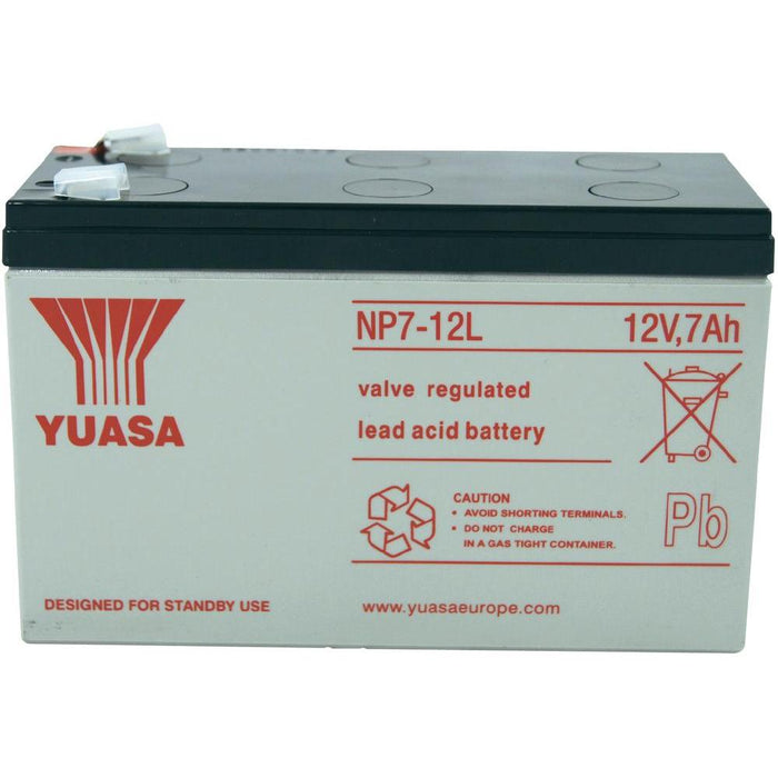 NP7-12L Yuasa 12v 7Ah Lead Acid Battery - BA-YU14-L