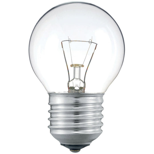 Golf Ball 40w E27/ES 240v Philips Light Bulb 45mm Clear The Lamp