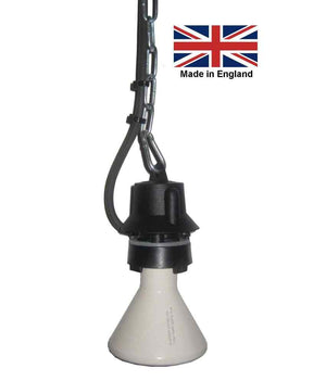 Animal Heater with 250W Ceramic Dull Emitter Heaters leisure heating - The Lamp Company