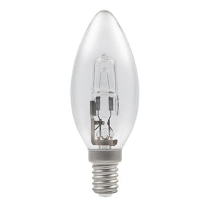 Casell C42SES-H-CA - Candle 42w E14/SES 240v Clear Energy Saving Halogen Light Bulb - 35mm - **This item is currently out of stock and new stocks are expected in April**
