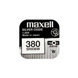 SR936W Maxell 1.55v Silver Oxide Watch Battery (380, SR45 ) Maxell Watch Batteries - SR Silver Oxide Batteries The Lamp Company - The Lamp Company