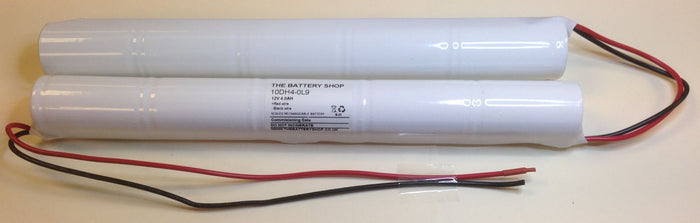 TBS 10DH4-0L9 12v 4.0Ah Ni-Cd Emergency Lighting Battery Pack